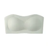 【 Upgraded Four-layer Anti-slip Version 】 Strapless foundation undergarment Women's small breasts Gathering anti-slip one-line strapless bra Item Picture